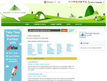 Tablet Screenshot of europe-camping-guide.com